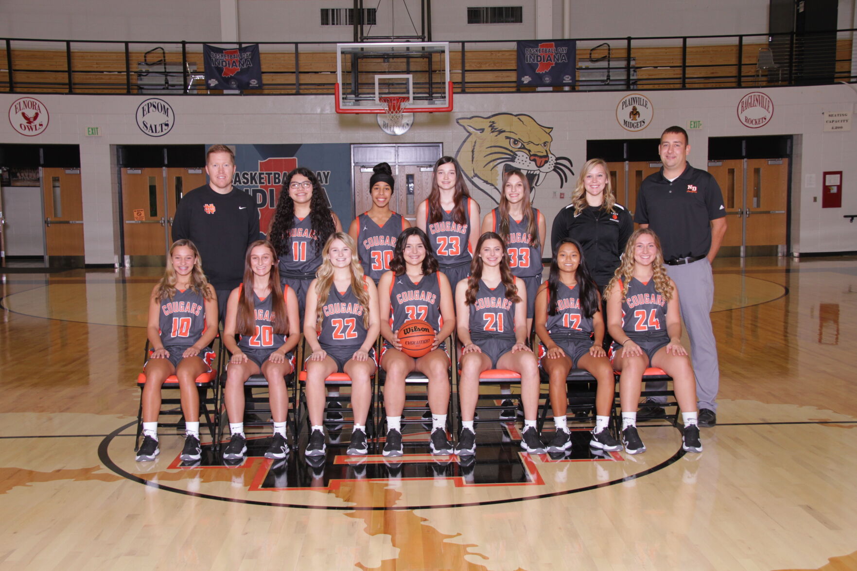 North Daviess girls team